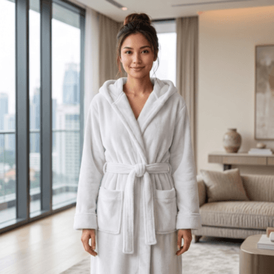 Premium Hooded Bathrobe