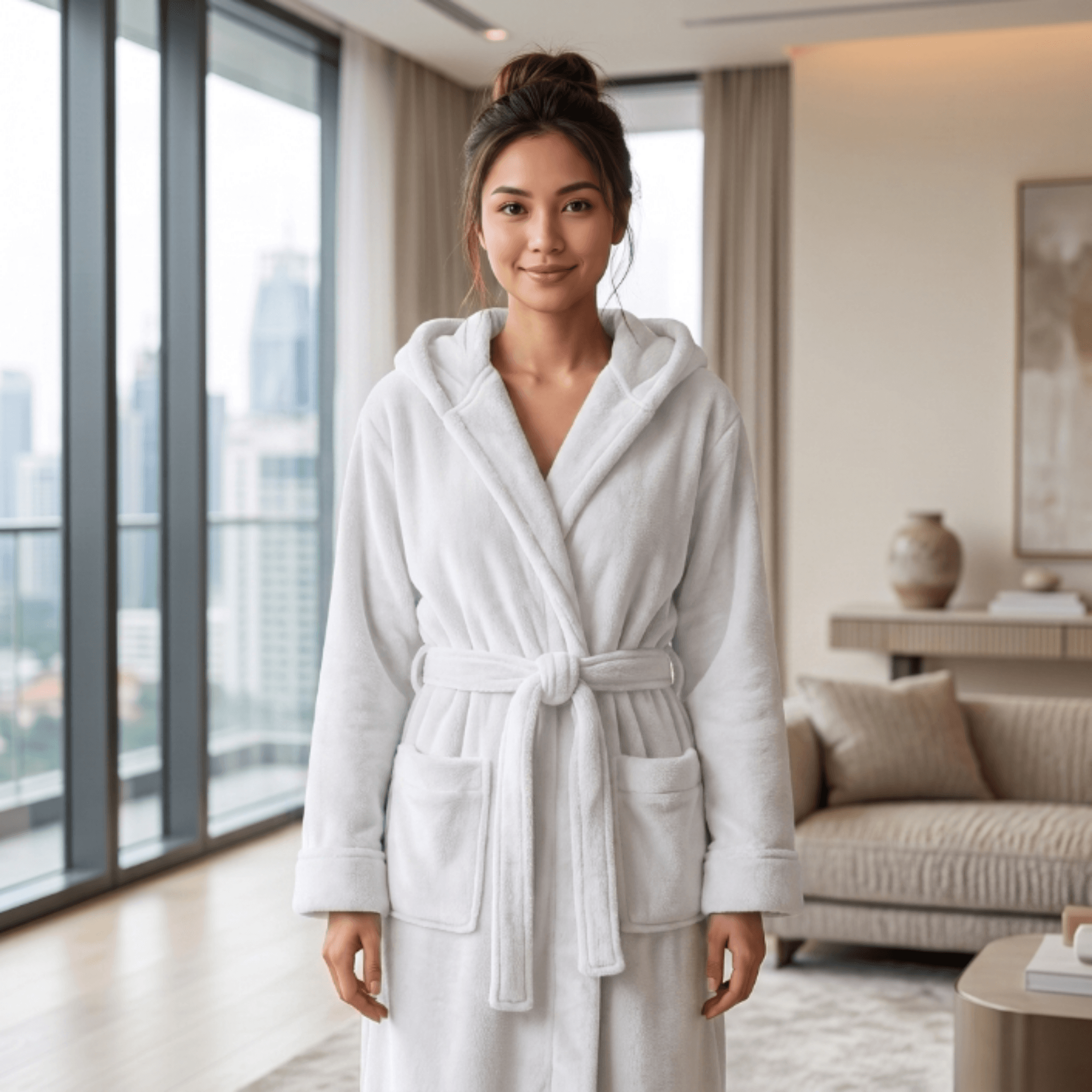 Premium Hooded Bathrobe