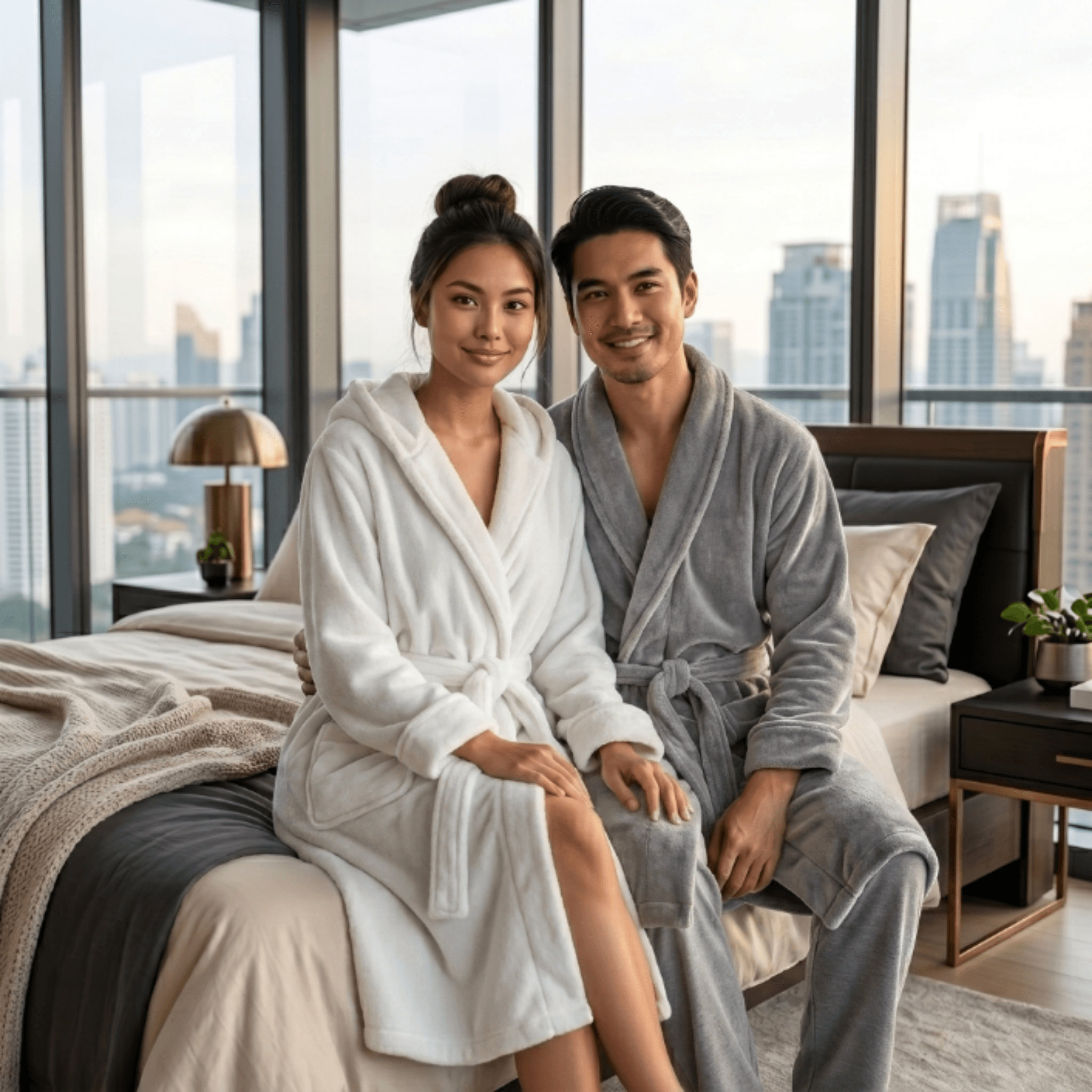 Premium Hooded Bathrobe
