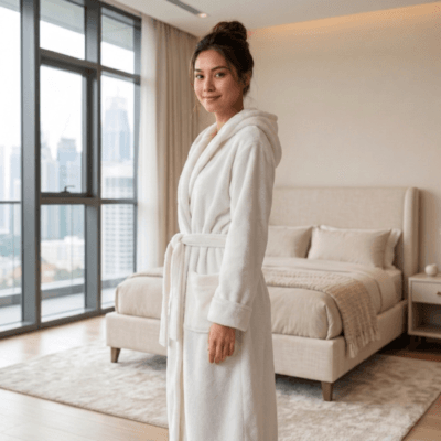 Premium Hooded Bathrobe