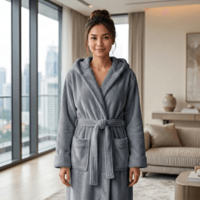 Premium Hooded Bathrobe