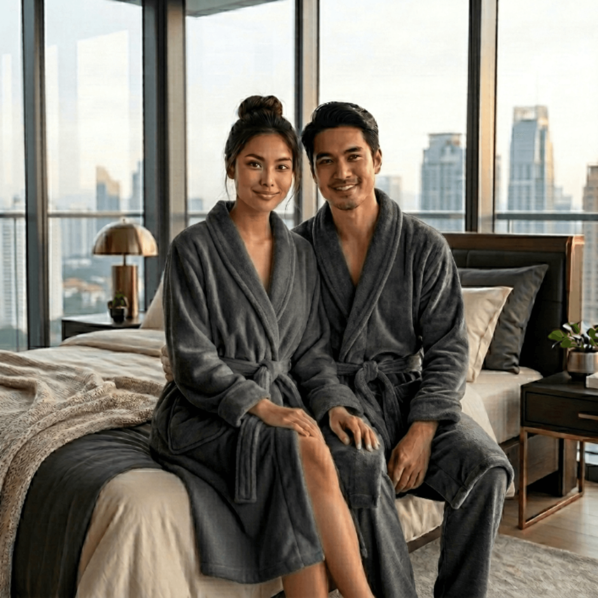Premium Hooded Bathrobe