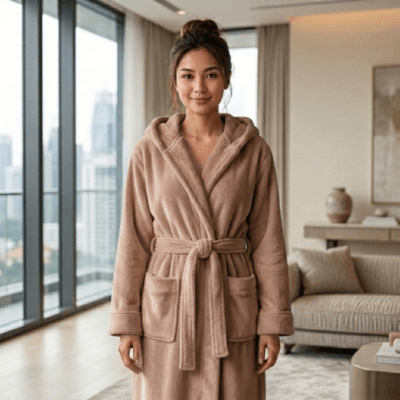 Premium Hooded Bathrobe