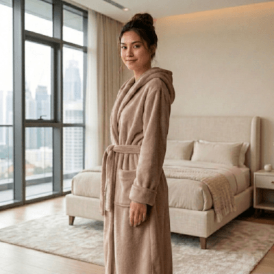 Premium Hooded Bathrobe