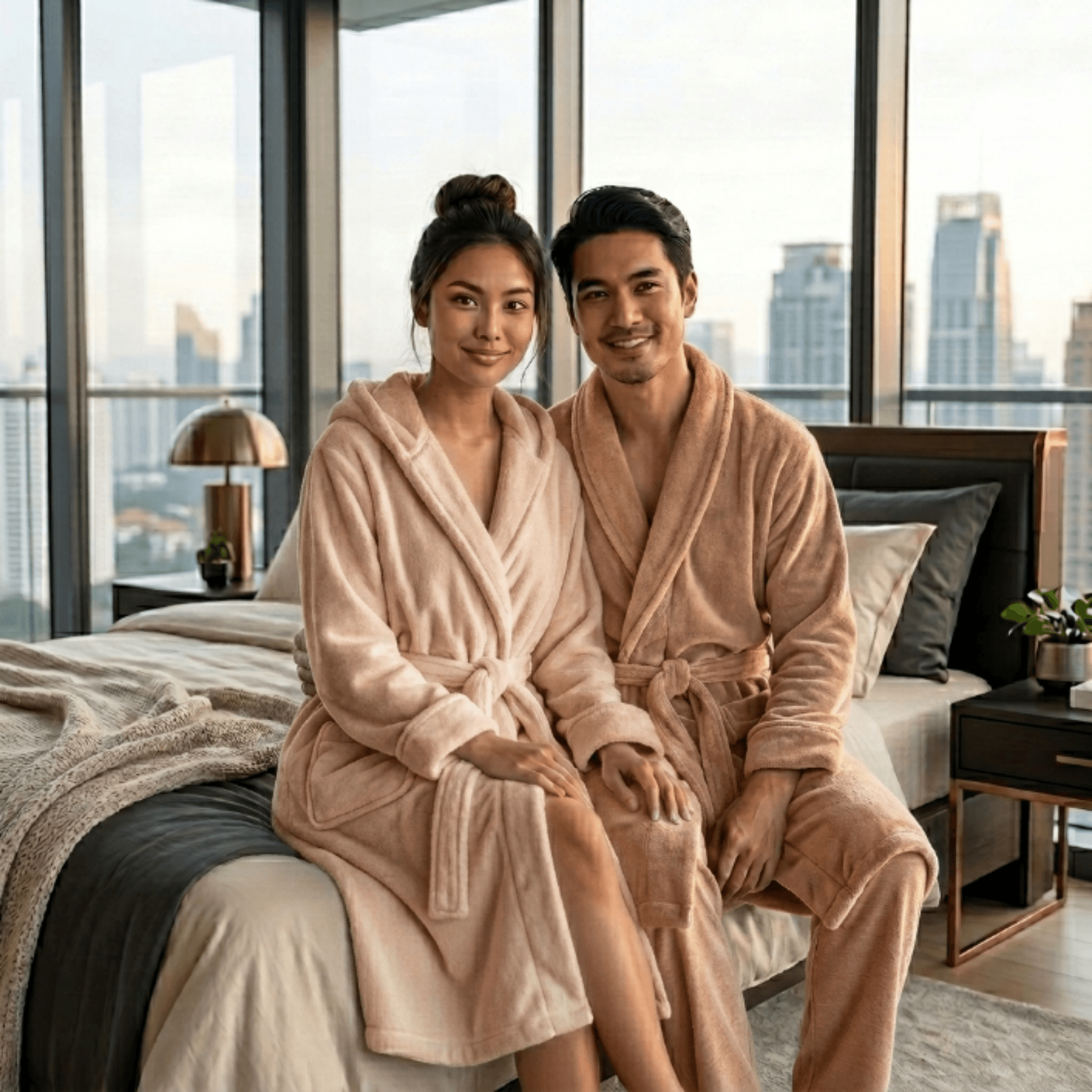 Premium Hooded Bathrobe