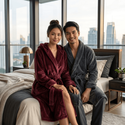 Premium Hooded Bathrobe
