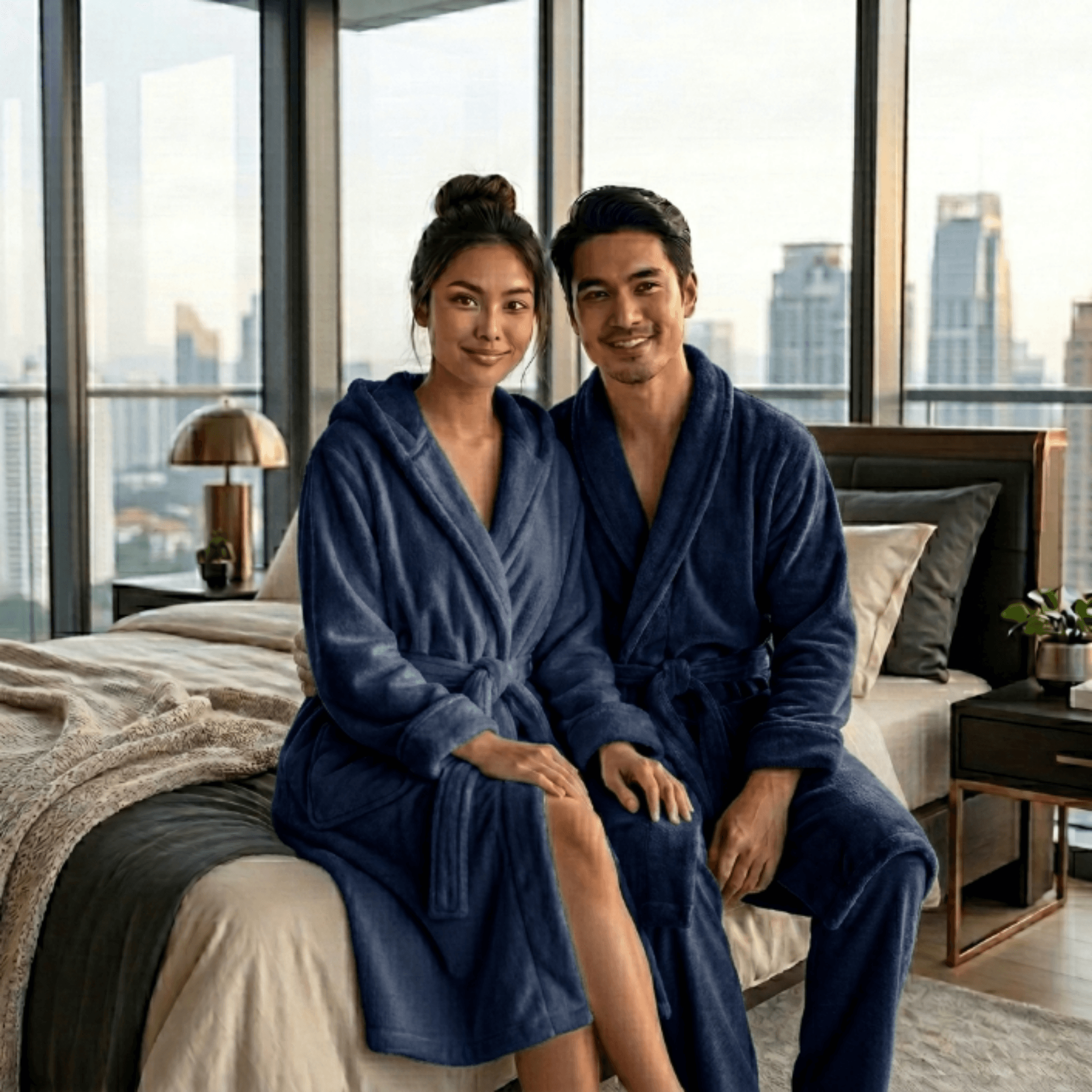 Premium Hooded Bathrobe