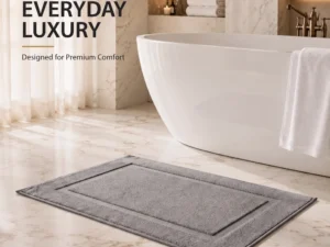cotton bath mat