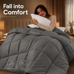 All Season Comforter – Finest Vehura Cotton™ Shell | Queen & King Size