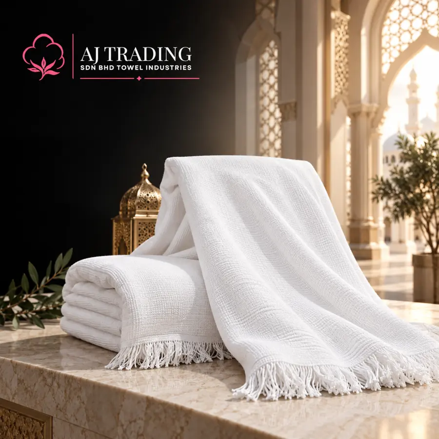 Plain Kain Ihram – Premium Cotton Ihram for Hajj & Umrah