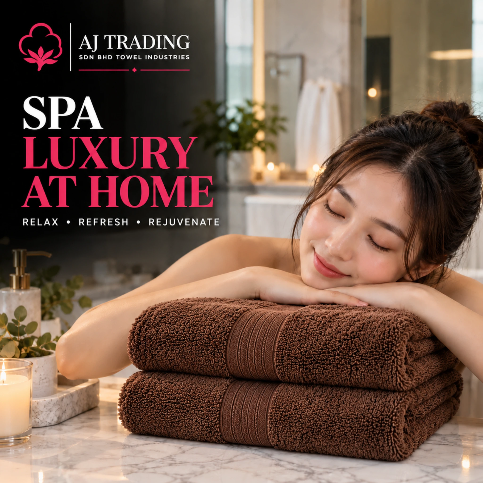 400 GSM Cotton Bath Towel 27×52 Inches – Fancy Design