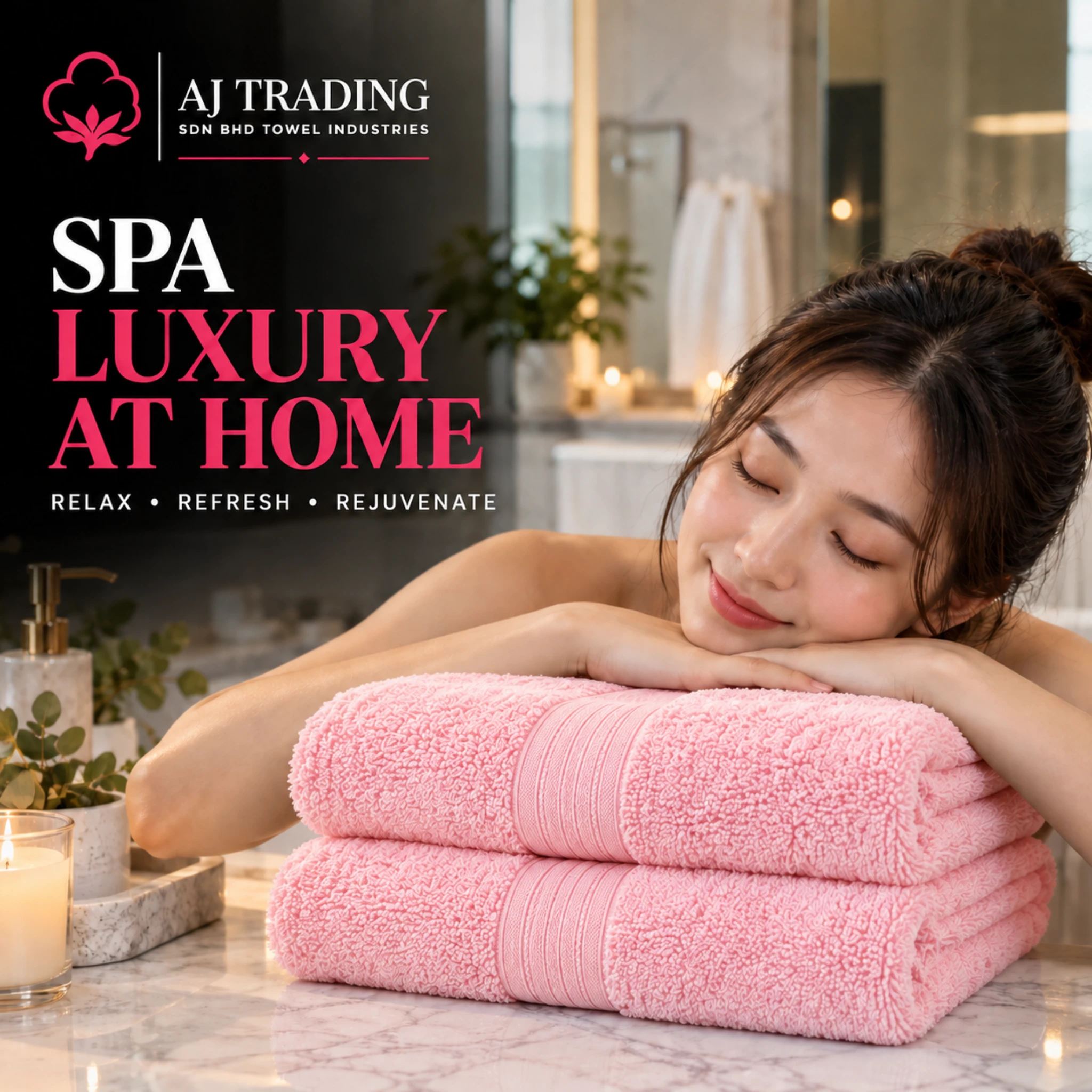 400 GSM Cotton Bath Towel 27×52 Inches – Fancy Design