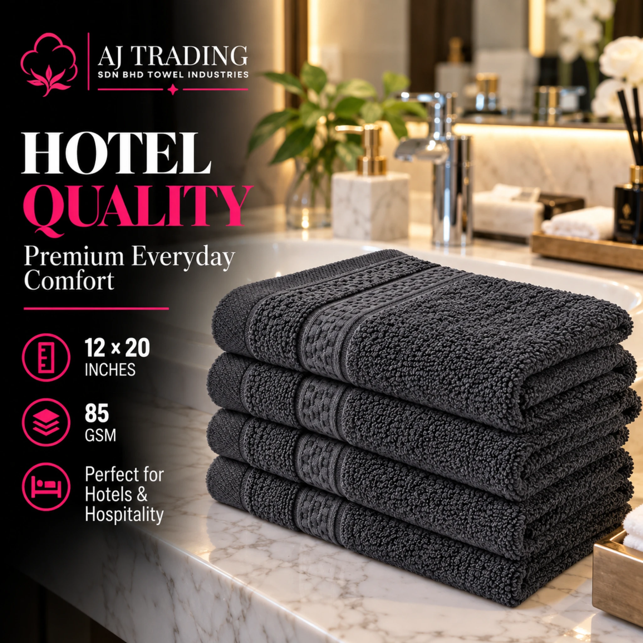 Hotel Face Towel US Fancy