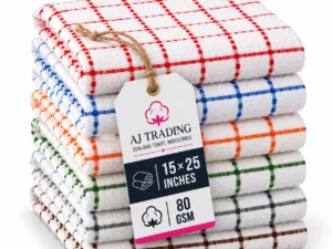 Kitchen Dish Cloth 15 × 25 Inches 100 GSM – AJ Trading Malaysia