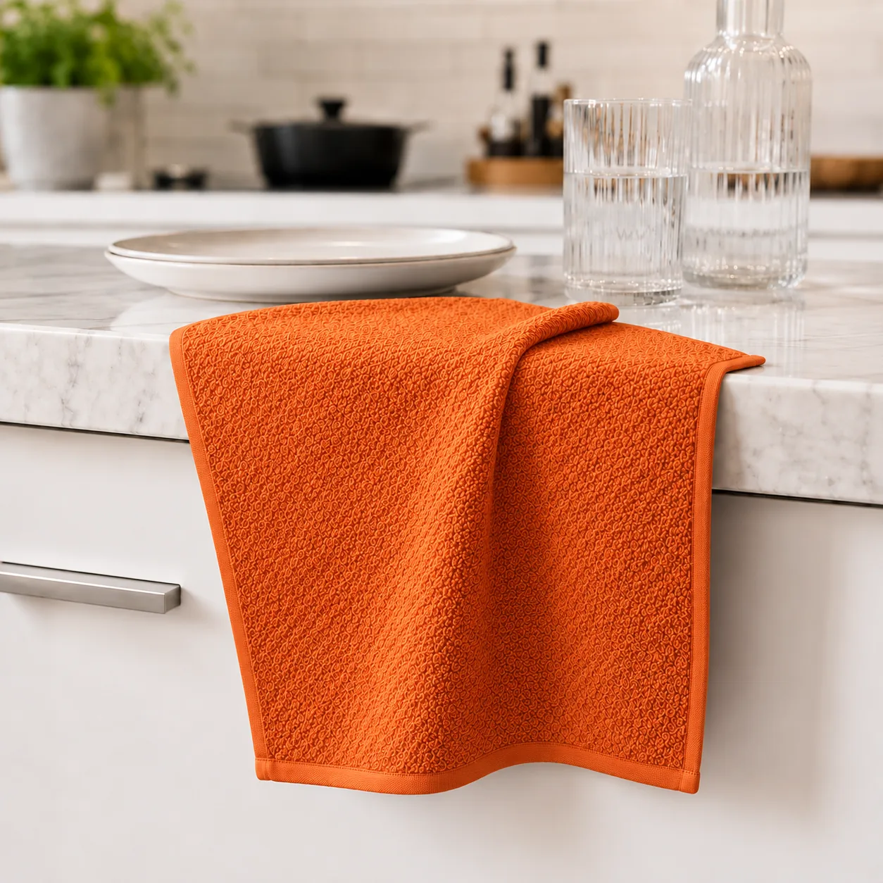Popcorn Fancy Microfiber Kitchen Towel