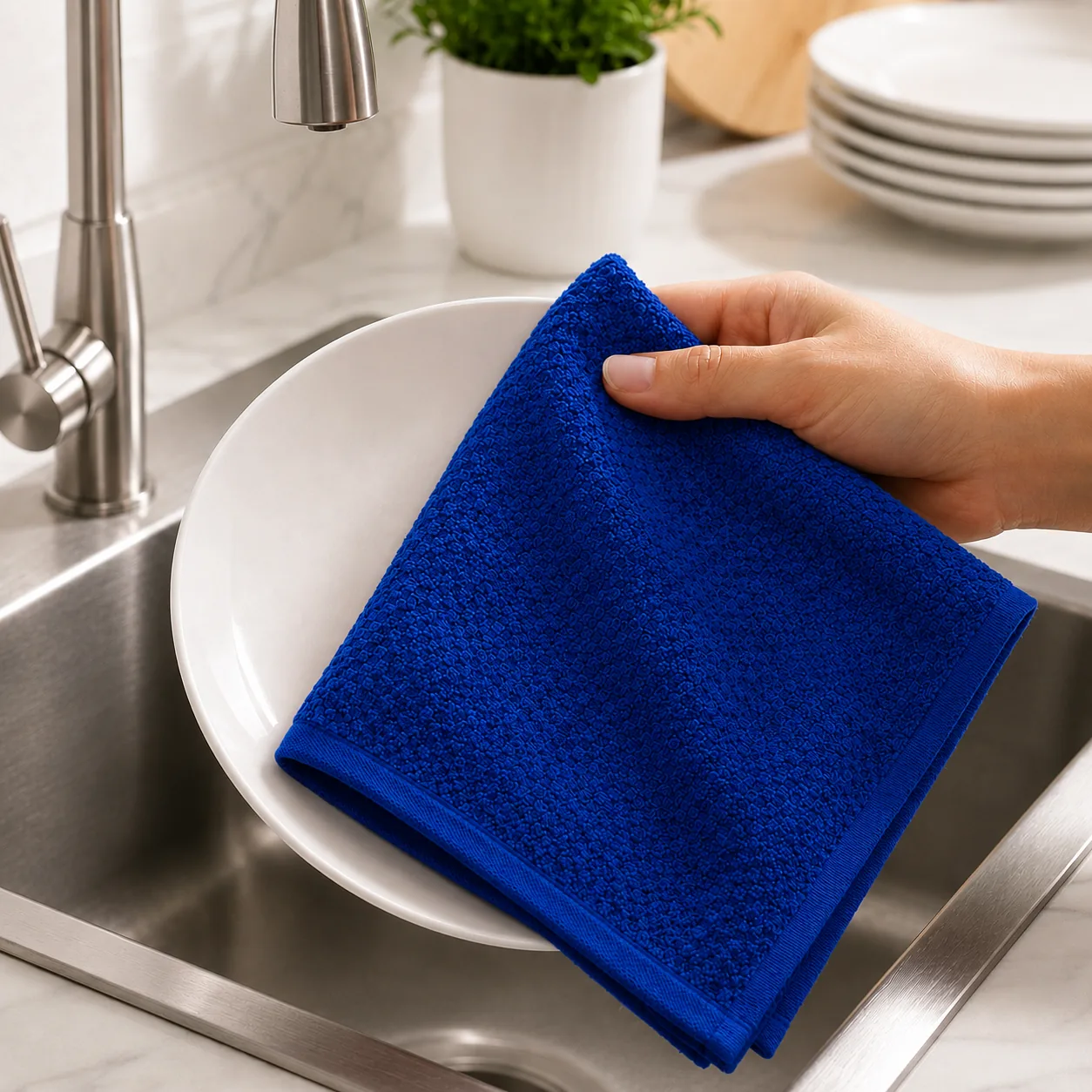 Popcorn Fancy Microfiber Kitchen Towel