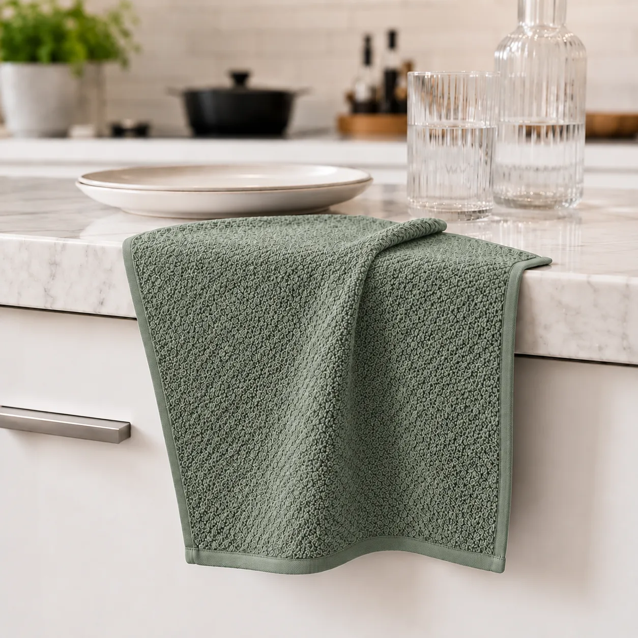 Popcorn Fancy Microfiber Kitchen Towel