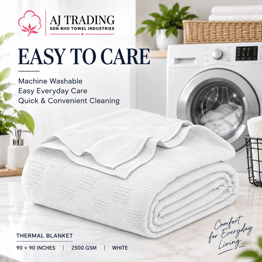 Premium Cotton Thermal Blanket
