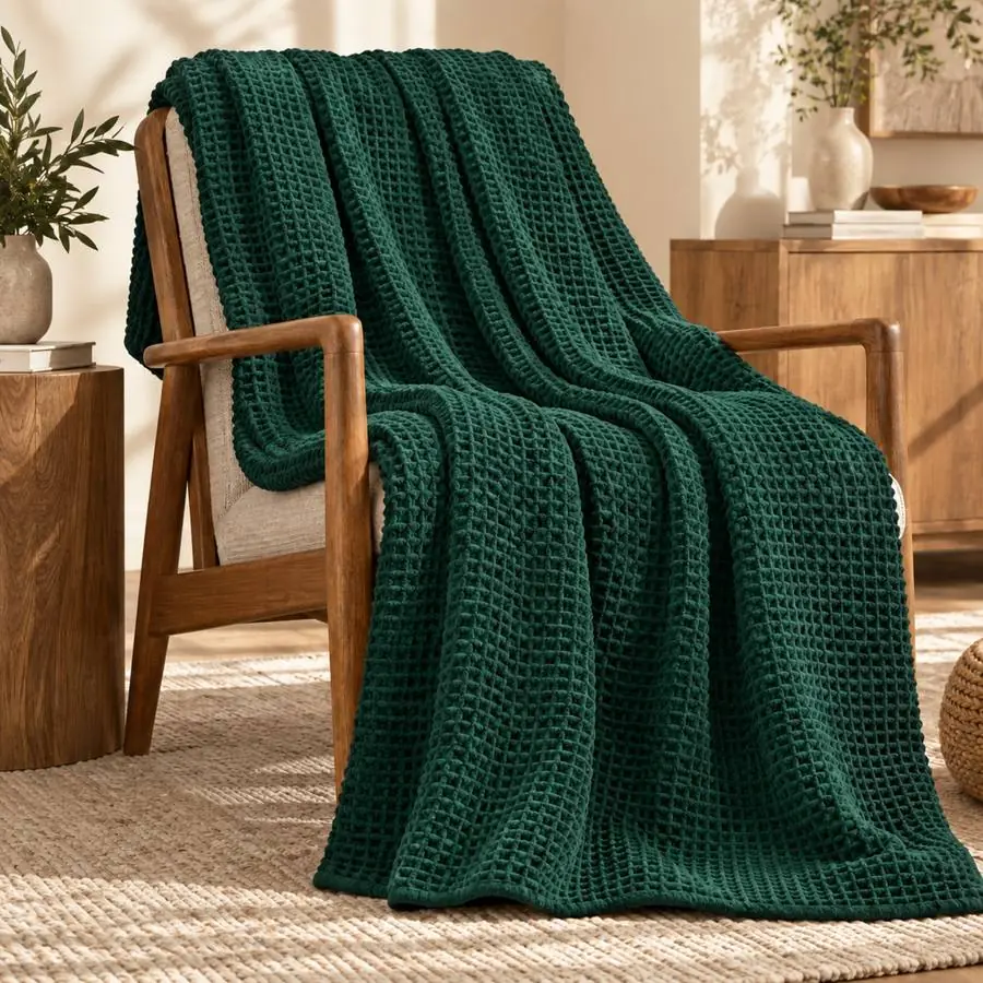 Waffle Blanket 60x80 – 1000 GSM Pure Cotton